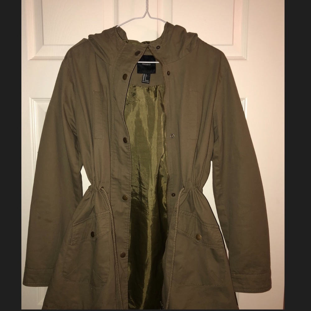 Half trench jacket